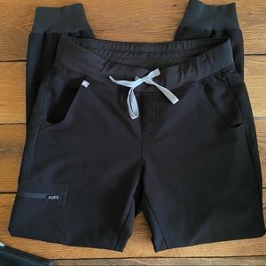 Figs Zamora Jogger Scrub Pants Black Size Small